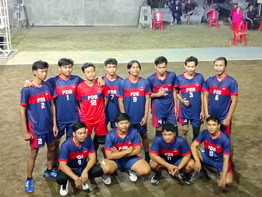 Seru, Pertandingan Bola Voli Banjar Padang Bali VS Banjar Gaji dalam PorseniDes Dalung 2023